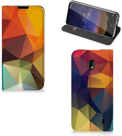 Nokia 2.2 Stand Case Polygon Color