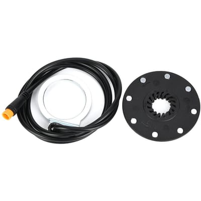 Pièces de Rechange pour VAE d'Extérieur Kit Électrique Modifié avec Capteur de Puissance à 8 Points Magnétiques Connecteur Étanche black