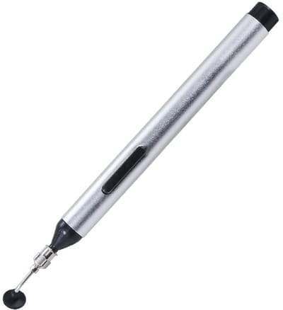Dailygoods - Handmatige Soldeerzuiger - Soldeerpomp - Superieure zuiveringsfunctie - 15 centimeter - Inclusief 3 tips - Geschikt voor IC
