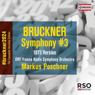 ORF Vienna Radio Symphony Orchestra, Markus Poschner - Bruckner: Symphony #3 (1873 Version) (CD)