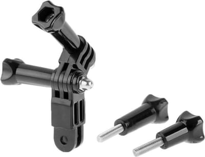 Mount Bevestiging 6-Delige Set Pivot voor GoPro en Andere Actiecamera's | Zwart / Black
