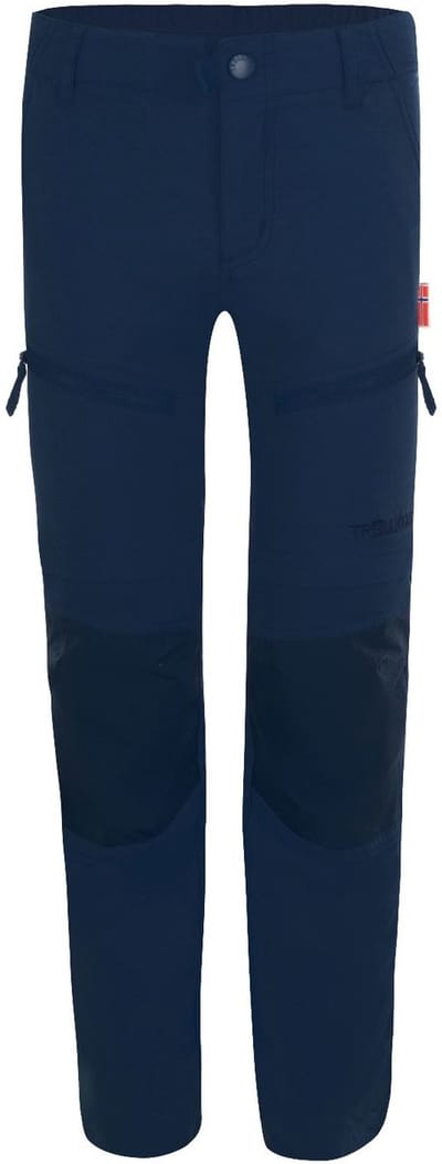 Trollkids Nordfjord Zip-off Slim Fit Broek Blauw 116 cm Jongens,Meisjes