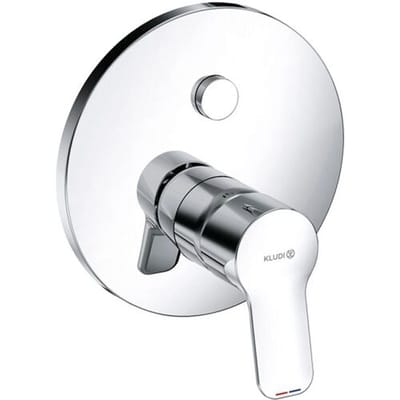 Kludi PURE&EASY concealed single-lever bath filler and shower mixer Push 376590565