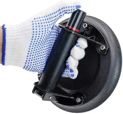 8 Inch Vacuüm Zuignappen voor Glas en Tegels - Zware 200 kg Laadvermogen