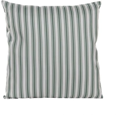 Annas collection - Buitenkussen 60x60 cm Groen Streep