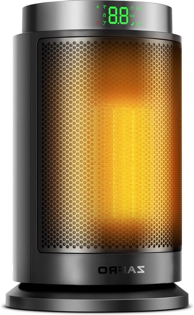 Elektrische Kachel - Verwarming Binnen - Ruimte Verwarmen - Vijf Comfort Modi - 1500 Watt - Zwart