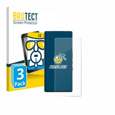 Screenprotector 3 Stuks voor ZTE Nubia Red Magic 11 Pro Plus Beschermglas transparant