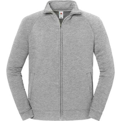Fruit of the Loom Unisex Volwassen Heren Sweatjack (Athletic Heather)