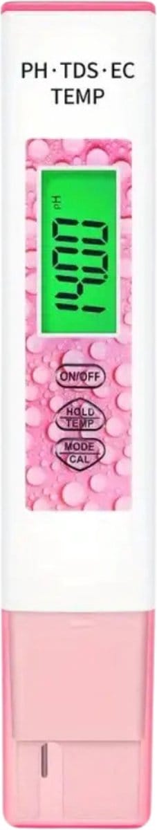Bovista Zwembad Thermometer - Vijver Thermometer - Drijvend - Drijvende Thermometer - Pool - 4 in 1 - Roze