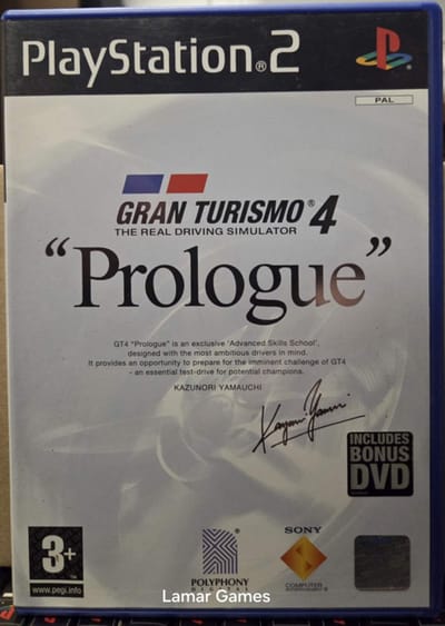 Gran Turismo 4 Prologue + Bonus Dvd