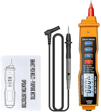 Digitale Pen Multimeter - Spanningstester Doorgangstester - Elektrische Metingen - Contactloze Detectie - 0-600V 0-40MΩ