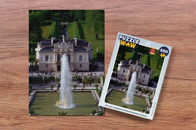 Puzzel Slot Linderhof - Fontein - Duitsland - Legpuzzel - Puzzel 500 stukjes