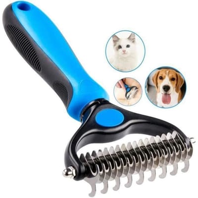 Hondentandenborstelkattenborstelanti-haardierenkam ontklitter hond professioneel en hondentandenborstel lang haar