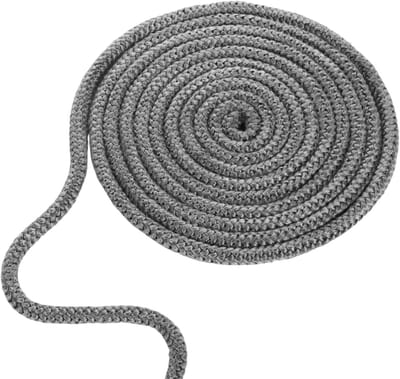 Allecto Plus - Afdichtings Kachel Deur Pakking 10mm x 4m Glasvezel Touw met Grafiet | Deurpakking Vervanging voor Houtkachel | Open Haarden Houtkachels | Duurzame Afdichting Accessoire - 75 karakters