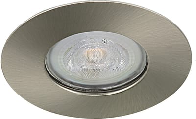 IP65 LED Inbouwspot Donia -Rond RVS Look -Extra Warm Wit -Dimbaar 3W -Philips