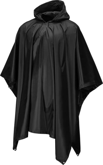Outtec® Waterdichte Regen Poncho met Capuchon - Universeel Dames en Heren - 140 cm lang - Regenponcho, Regencape, Mackintosh