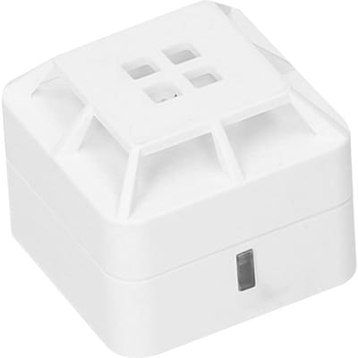 Hittealarm Hittedetector met vaste temperatuur 5 jaar batterijvoeding 85dB alarmsignaal voor huis keuken wit