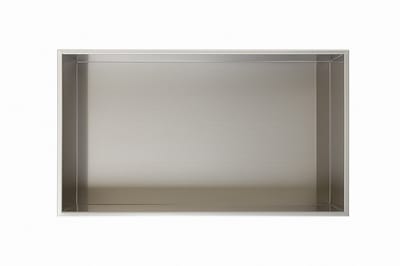 Profielenloods - Inbouwnis - Zilver - 60 x 30 x 8,5cm - RVS