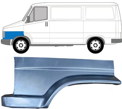 Reparatiepaneel voorspatbord voor Citroen C25 1981-1994 / Links