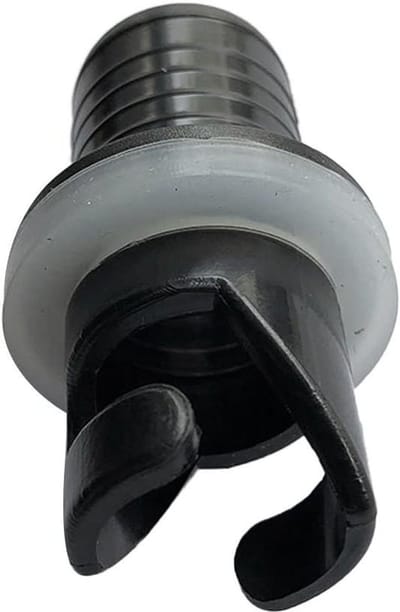 Kajak Ventiel Adapter - Boot Accessoire - Opblaasboot Vullen - Hoge Sterkte Nylon - 6 x 3 x 3 cm