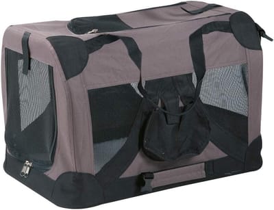 Draagtas Hond - Reistas Huisdier - Veilig Vervoer - Opvouwbaar Ontwerp - 37x49x10cm - taupe