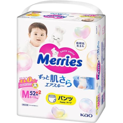 Luierbroekjes Merries PM 6-11kg 54 stuks