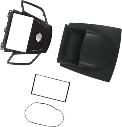 Auto Radio Paneel Frame voor Stereo-installatie - Vervangend ABS Plastic Facia Paneel voor Fiesta 2008-2011, Perfecte Pasvorm en Duurzaam Ontwerp