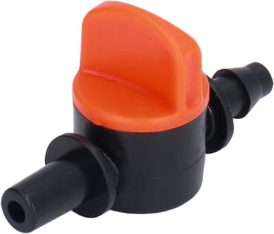 50 Stuks Duurzame Drip Irrigation Ventielen voor Tuinirrigatie, 4/7mm Buitendiameter, Perfect voor Waterbesparing en Efficiënte Irrigatiesystemen