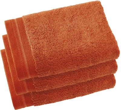 De Witte Lietaer Gastendoekjes Contessa, Burnt Orange - 40 x 60 cm - 3 stuks - Katoen