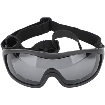 Hondenzonnebril Goggles UV Wind Stofbescherming Huisdierbril Oogbescherming met Verstelbare Riem voor Hond Kat grijs