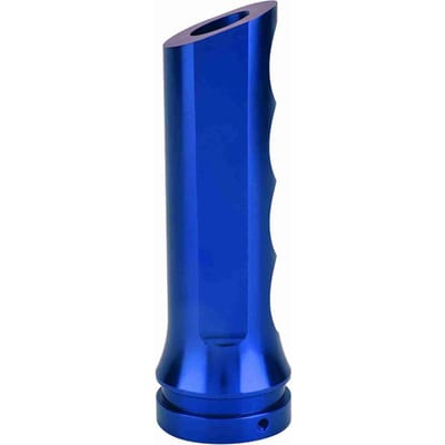 Universele Auto Auto Aluminium Handremhoes Handgreepbeschermer Handremsleeve Blauw