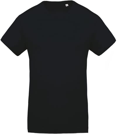 Kariban Heren Organische Bemanningsleden Hals T-Shirt (Marine)