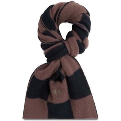 Sjaal Fredperry Fp Chequerboard Lambswool Scarf - Fashion Wear - Volwassen