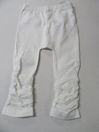 dirkje, meisje, legging , wit , lengte 3/4 ,  5 jaar  110