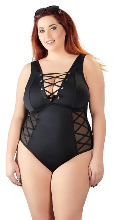 Plus Size Licht Uitdagende Body en Zwempak