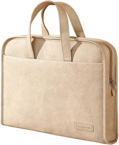 Laptop Draagtas - Beschermhoes Koffer - Zakelijk Reizen - Schokbestendig Ontwerp - 15-16 Inch - Denim