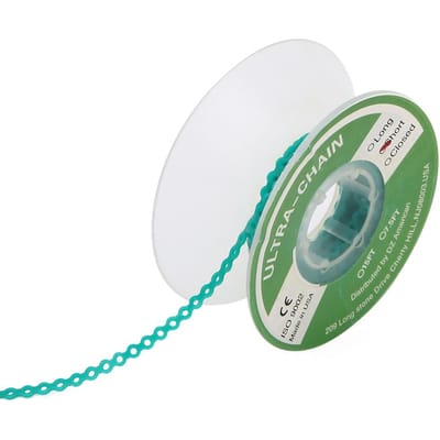 Tandheelkundige Orthodontische Elastische Rubber Ketting Kleurrijk Tandheelkundig Tand Orthodontisch Accessoire Lichtgroen lichtgroene kleur