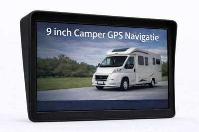 9 inch Camper & Caravan GPS Navigatie – Bluetooth – Groot Scherm