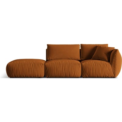 Hoekbank Chris 3-zits links velvet | Micadoni