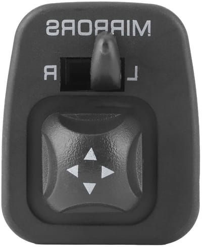 Geavanceerde Elektrische Spiegel Controle Schakelaar voor Auto's van 1997-1999, Betrouwbare Knop met Originele Chips en Glad Oppervlak voor Optimale Stabiliteit