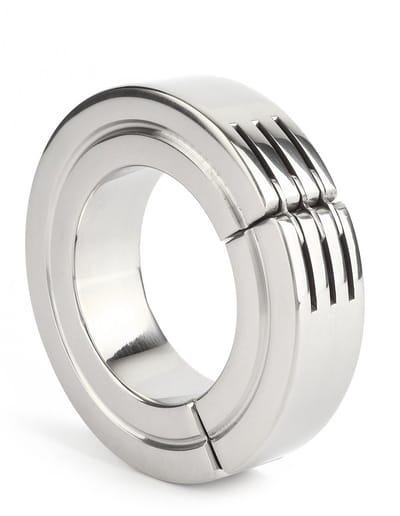 Mr. Steel Penisring Hinged Magnetic 40