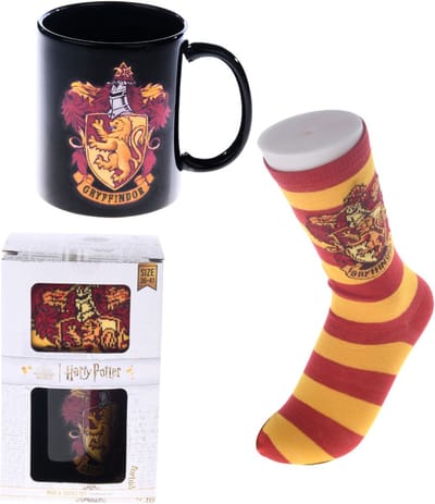 Harry Potter Gryffindor Mok Sok Cadeauverpakking - Maat 36-41