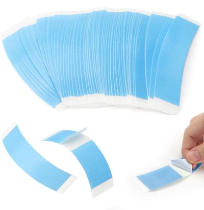 Allecto - Dubbelzijdige Pruik Tape - Waterdicht en Onzichtbaar - 60 Stuks - Perfecte Bevestiging - Kwaliteit Tape - Geschikt voor Pruiken - Formaat...