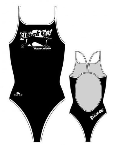 Turbo Cat 2012 Zwemkleding Zwart 3XL Vrouw