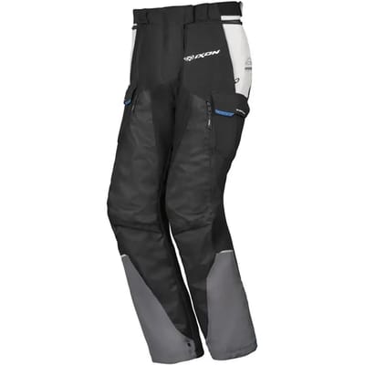 Ixon Balder PT L Zwart Grijs Blauw Dames Textiele Motorbroek - Broek