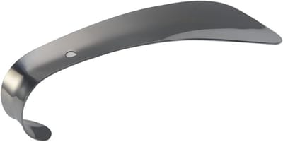 Hulpmiddel voor schoenen - Schoenlepel - Gemakkelijk instappen - Gladde randen - 14.5 cm - Zilver