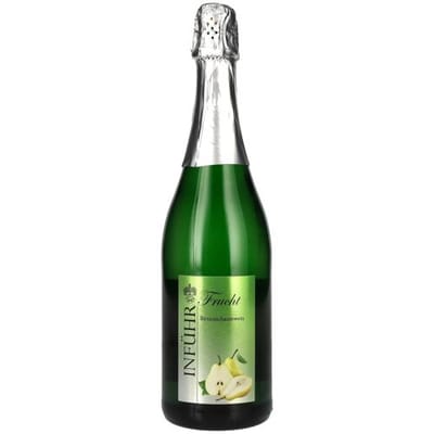 Wijn- en mousserende wijnkelder Inführ Inführ Frucht Birnenschaumwein 7% Vol. 0,75l