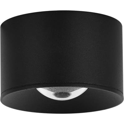 Zambelis LED plafondspot voor buiten S133 Ø 6,5 cm, zandzwart