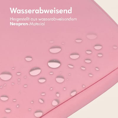 imoshion Laptop sleeve met vak - Laptop Hoes geschikt voor 13 / 13.3 / 13.6 inch - Candy Pink