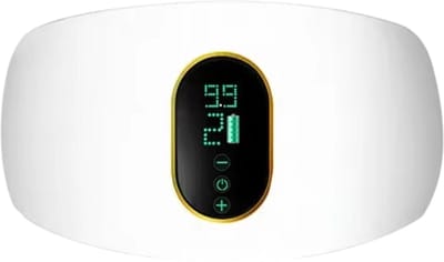 Afslank Apparaat Buikmassage Band – Anti-Cellulite Elektrische Vetverbrander voor Vrouwen, Buikvet Verbranden Lichaamsmassageapparaat - Wit